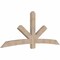 Ekena Millwork Alberta Smooth Timber Gable Bracket, Douglas Fir, 96"W x 40"H x 3 1/2"D x 5 1/2"F, 10/12 Pitch GBW096X40X0406ALB00SDF - alternate 5